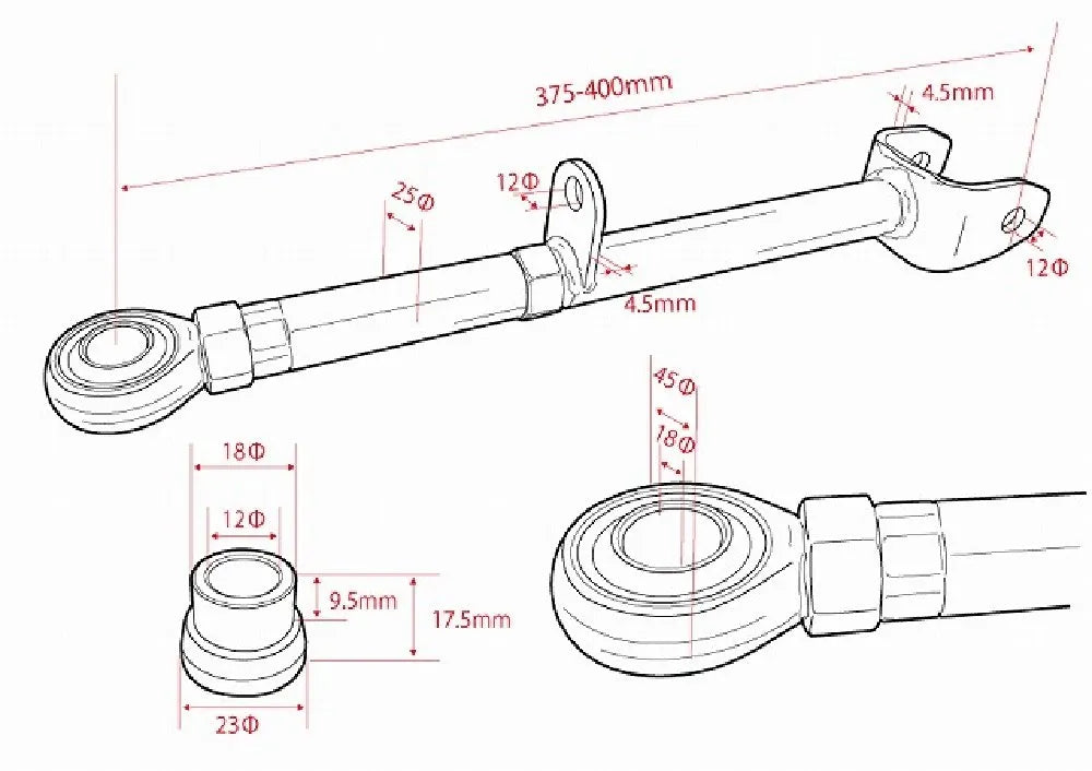 D-MAX D1SPEC Pillow Rear Arm