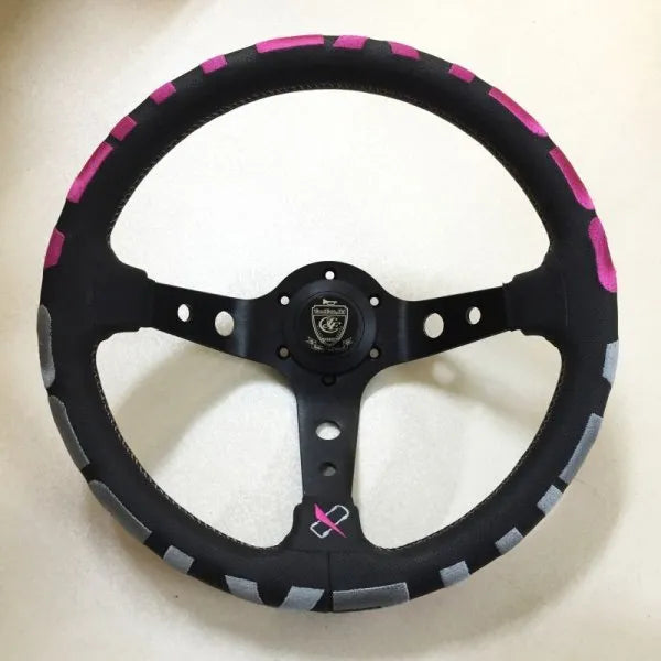 VERTEX Steering Wheel "VERTEX 1996 PINK" 90mmDEEP/33φ