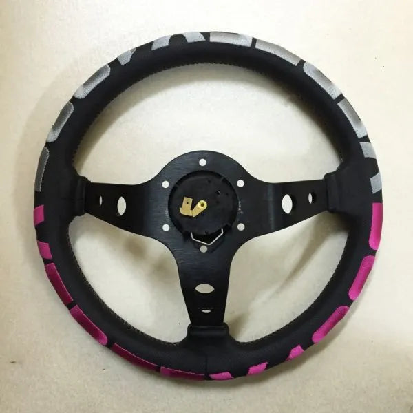 VERTEX Steering Wheel "VERTEX 1996 PINK" 90mmDEEP/33φ