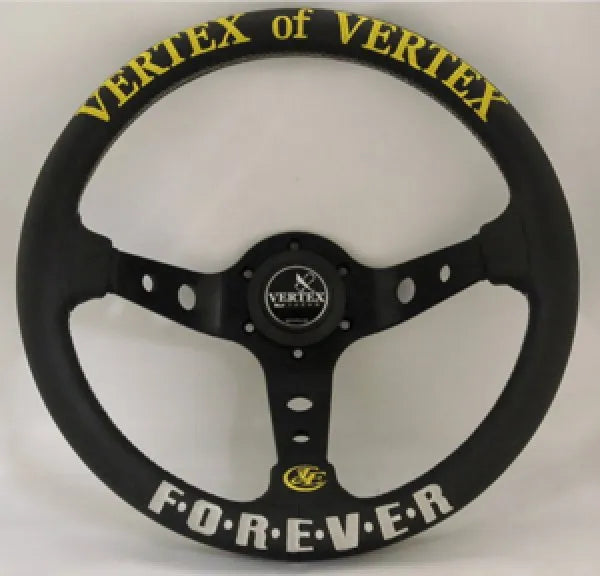 VERTEX steering wheel "VERTEX FOREVER" 90mmDEEP/33φ