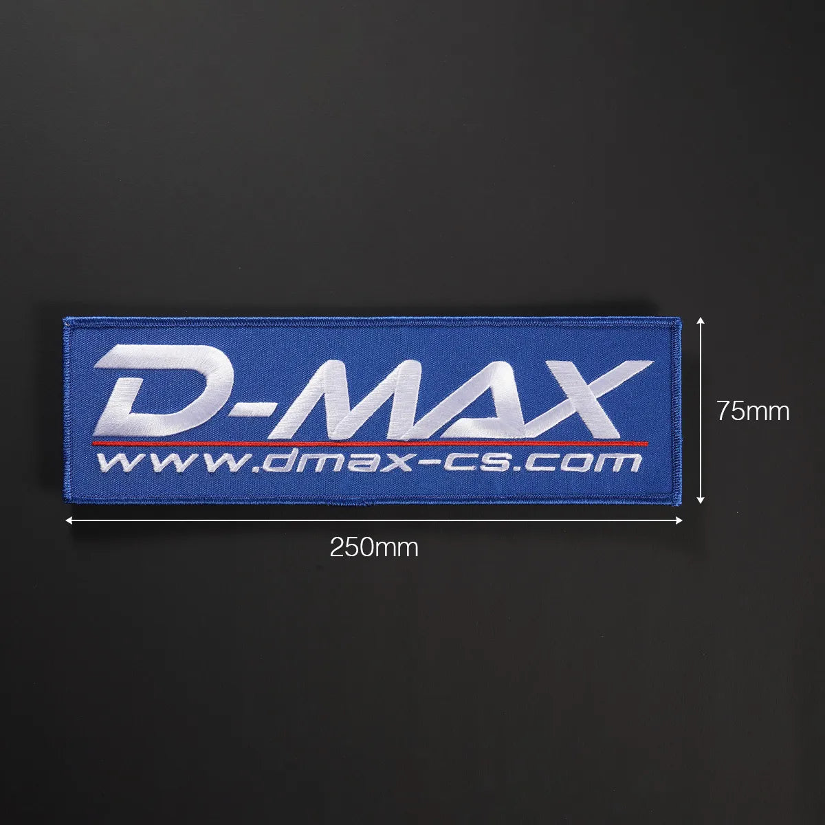 D-MAX patch with address (for back)