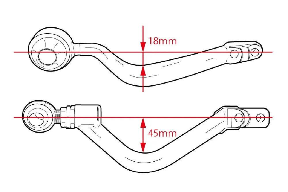 D-MAX D1SPEC Front pillow tension rod
