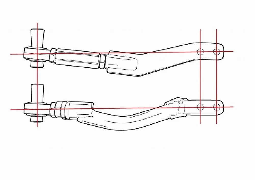 D-MAX D1SPEC Pillow tension rod offset type Ver2