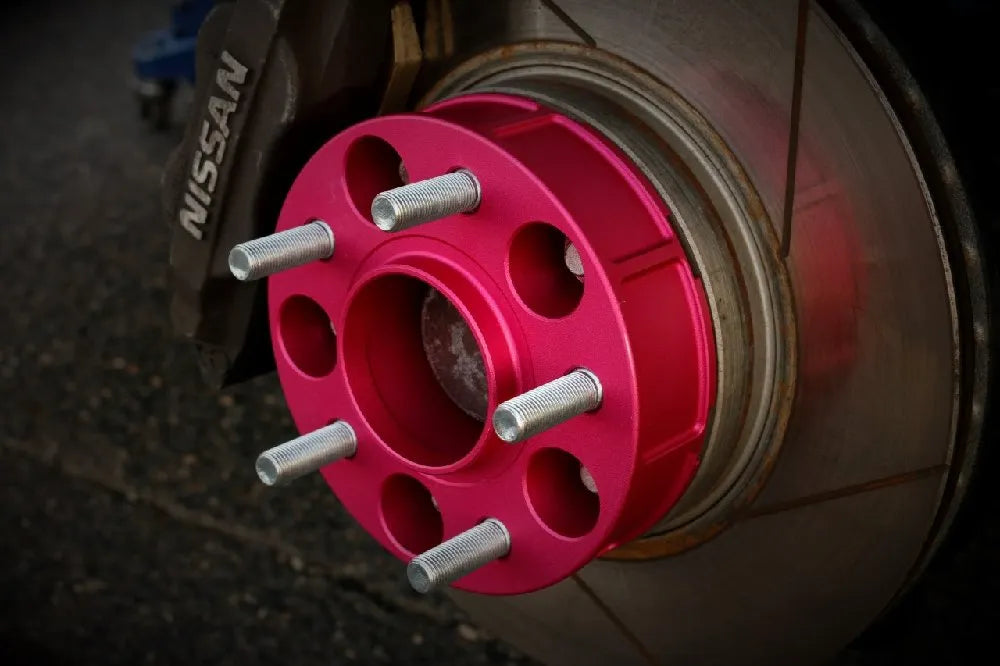 D-MAX D1SPEC Wide Tread Spacer Hub Exclusive Model (Fluorescent Pink/25mm)