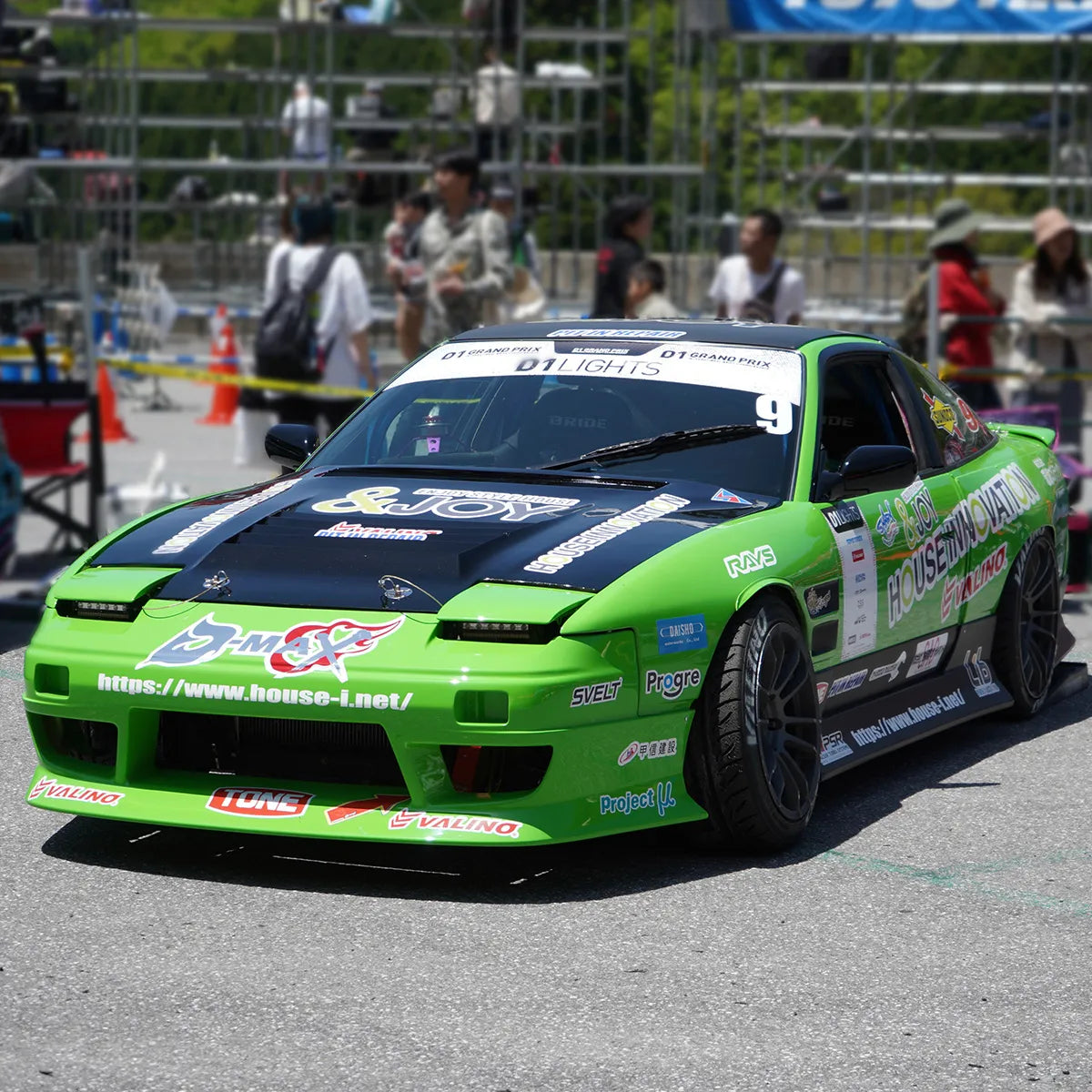 D-MAX Drift spec aero 3-piece kit (late model 180SX)