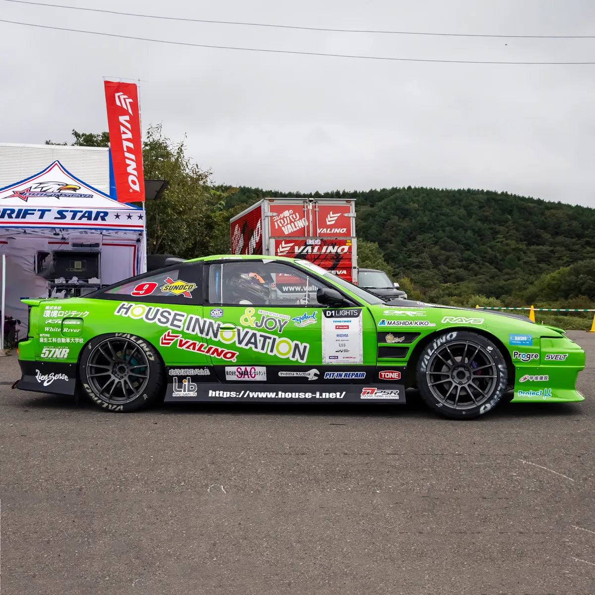 D-MAX Drift spec aero 3-piece kit (late model 180SX)