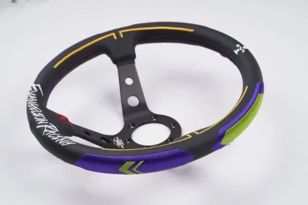 Evangelion Racing Steering Wheel/01 TEST TYPE [Limited to 300 units worldwide] VERTEX x Ore da x EVANGELION [ STE-EVA01 ]
