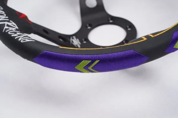 Evangelion Racing Steering Wheel/01 TEST TYPE [Limited to 300 units worldwide] VERTEX x Ore da x EVANGELION [ STE-EVA01 ]