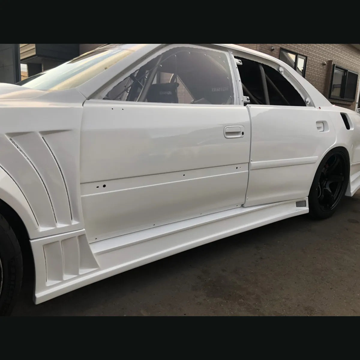 D-MAX Racing spec side step (JZX100 Chaser)