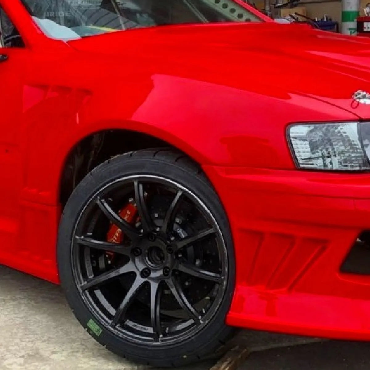 D-MAX Racing spec front fender 70mm (JZX100 Chaser)