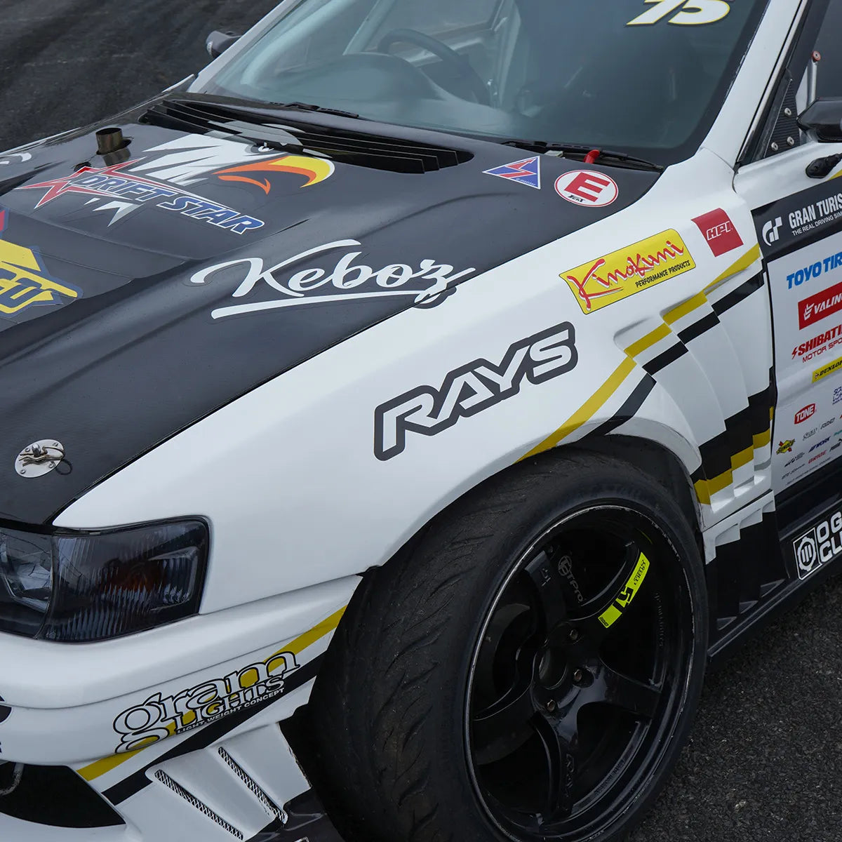 D-MAX Racing spec front fender 70mm (JZX100 Chaser)