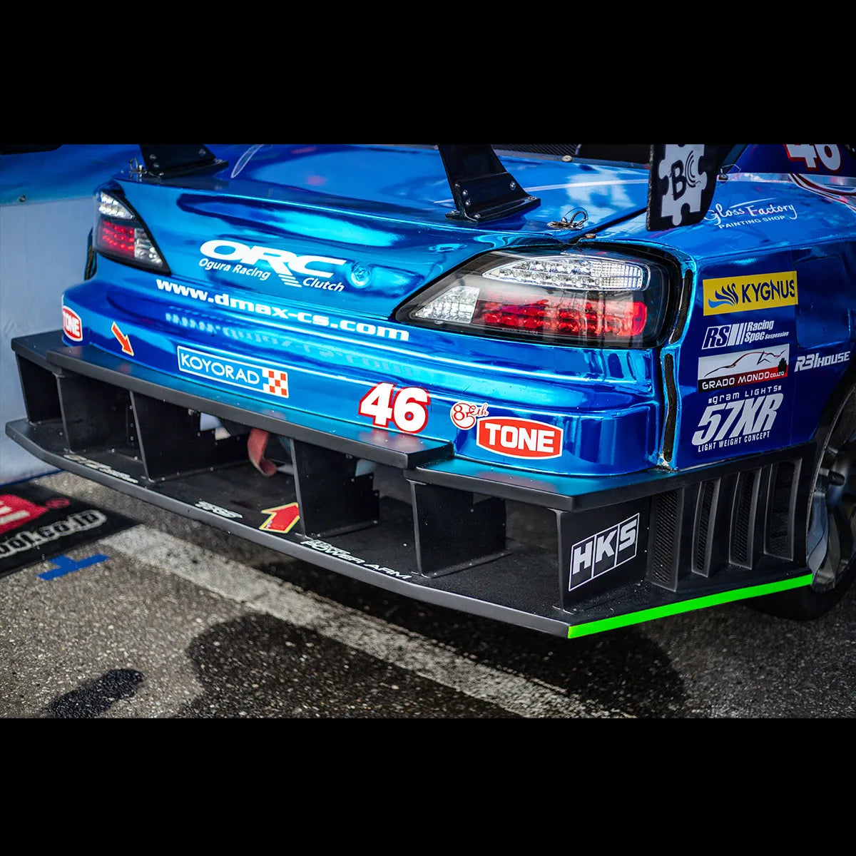 D-MAX Racing spec rear bumper Ver. II (S15 Silvia)