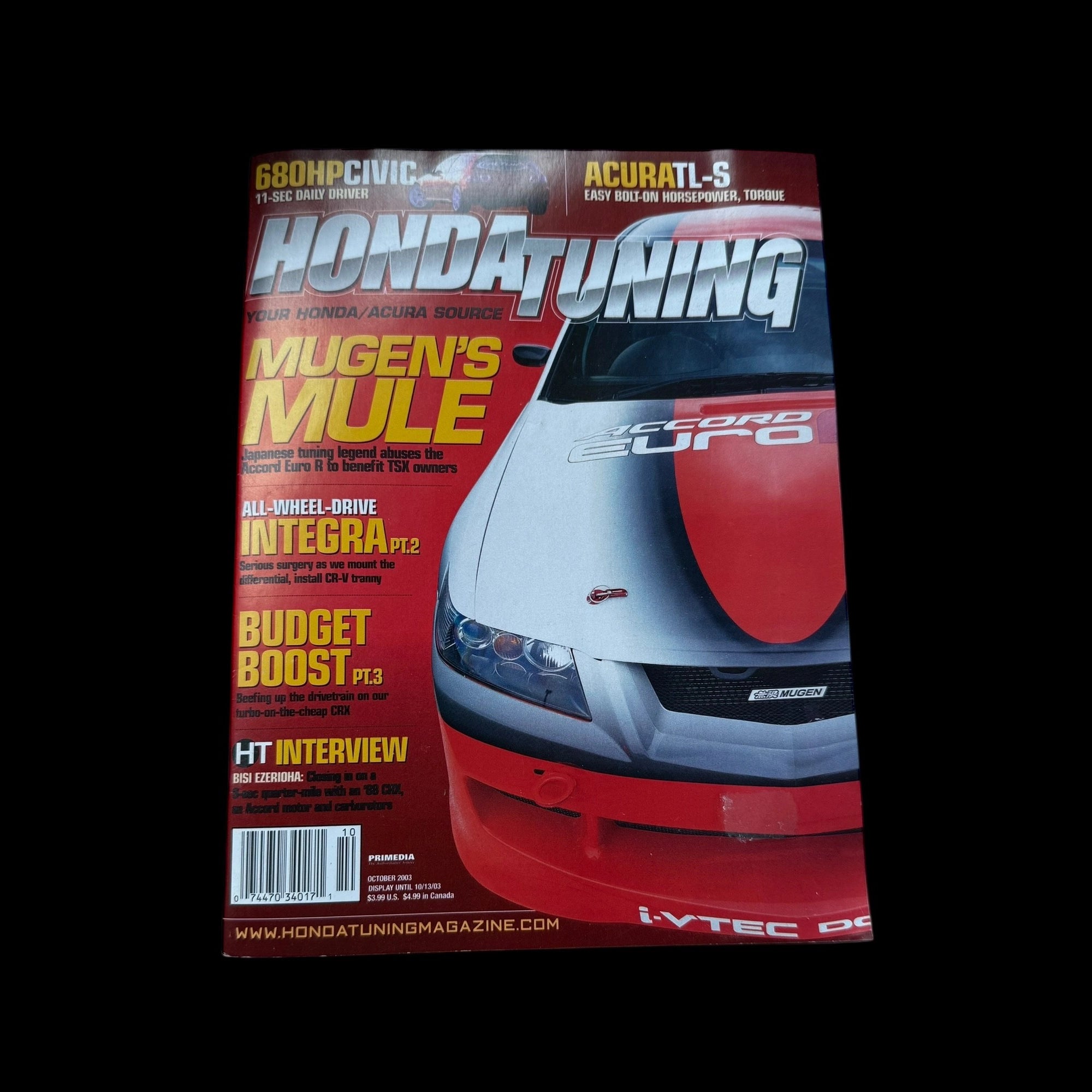 Honda Tuning October 2003 Issue