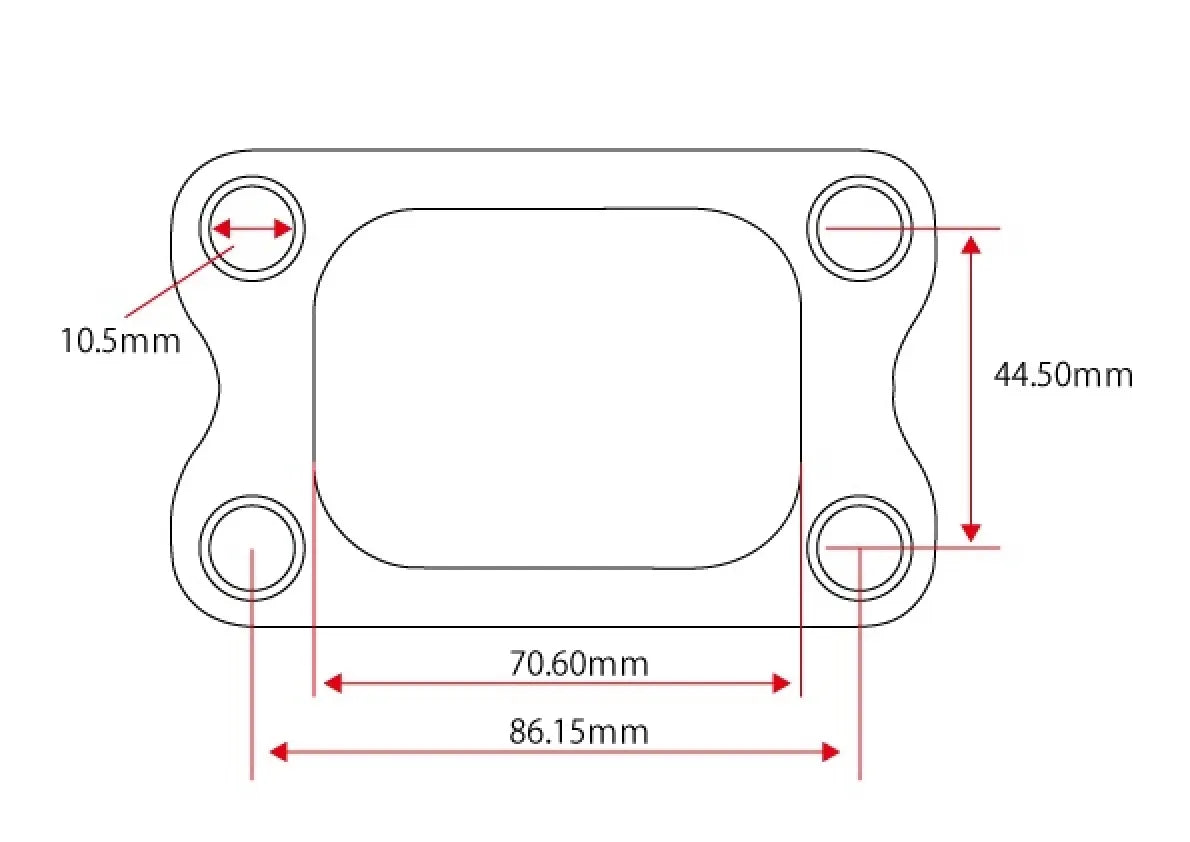 D-MAX Metal gasket for T3 flange