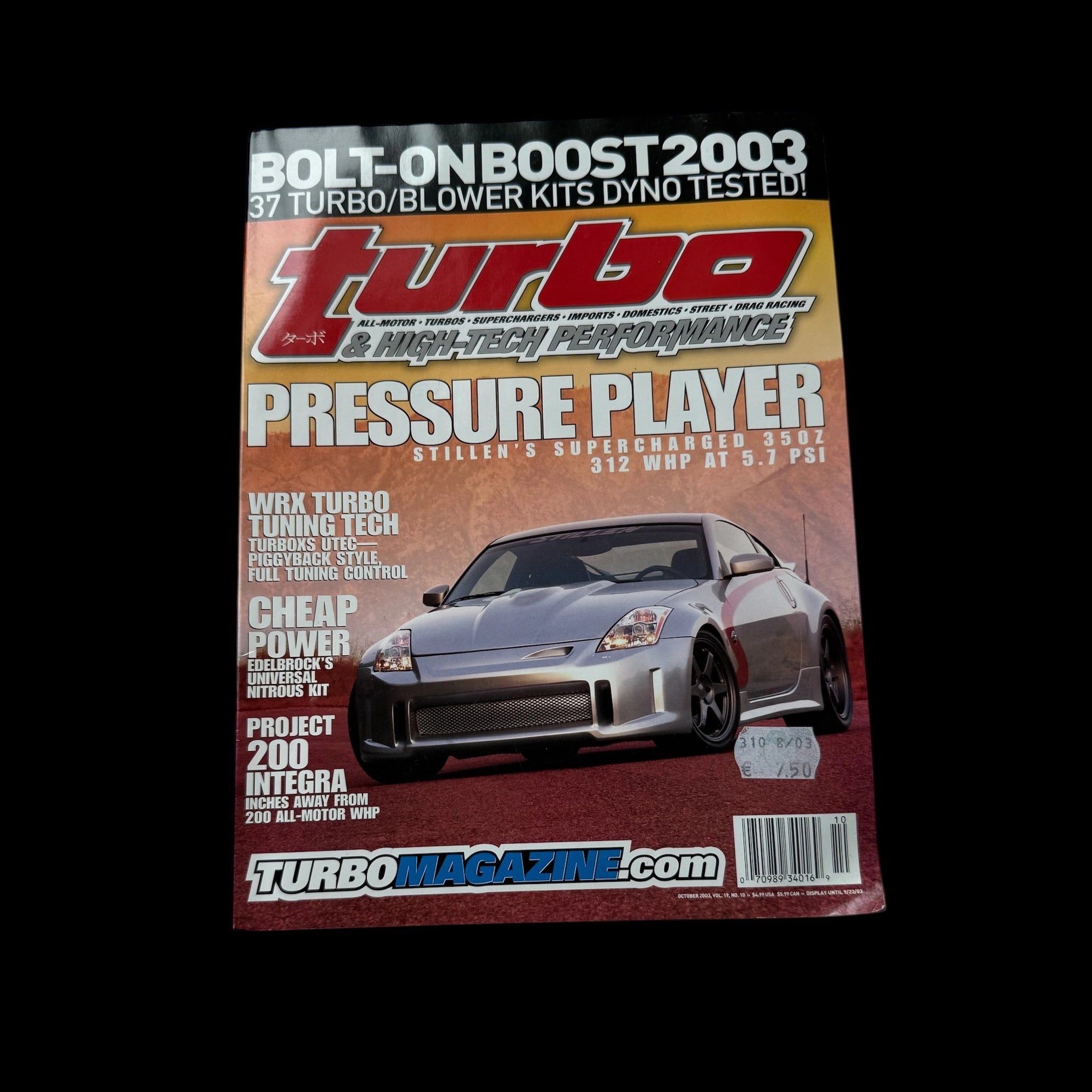 Turbo Magazine October 2003 issue